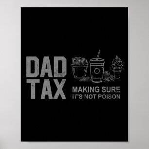 Poster Taxer s'assurer que ce n'est pas du poison Fête de