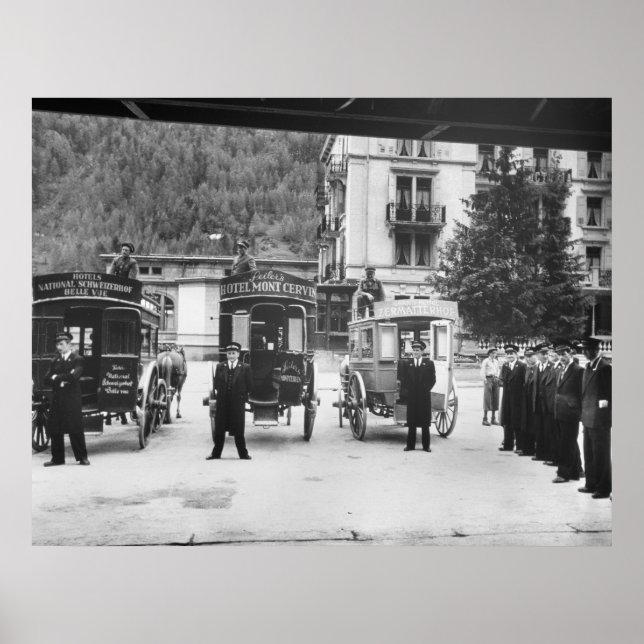 Poster Taxis De Haut Niveau : 1954 (Devant)