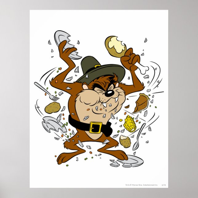 Poster TAZ™ en Fuite (Devant)