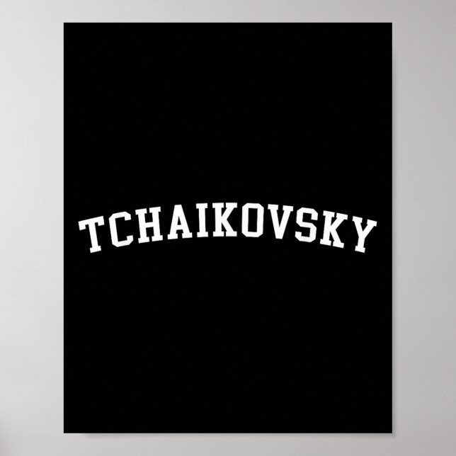 Poster Tchaïkovski  (Devant)
