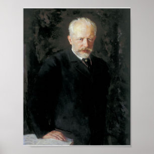 Poster Tchaikovski Portrait