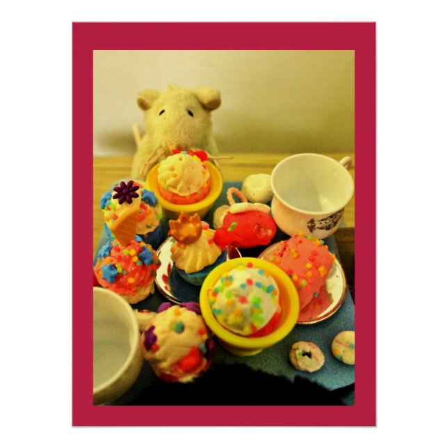 Poster Tea Party (Devant)