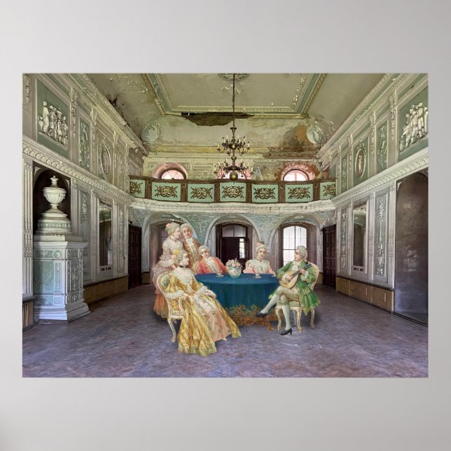 Poster Tea Party (Devant)