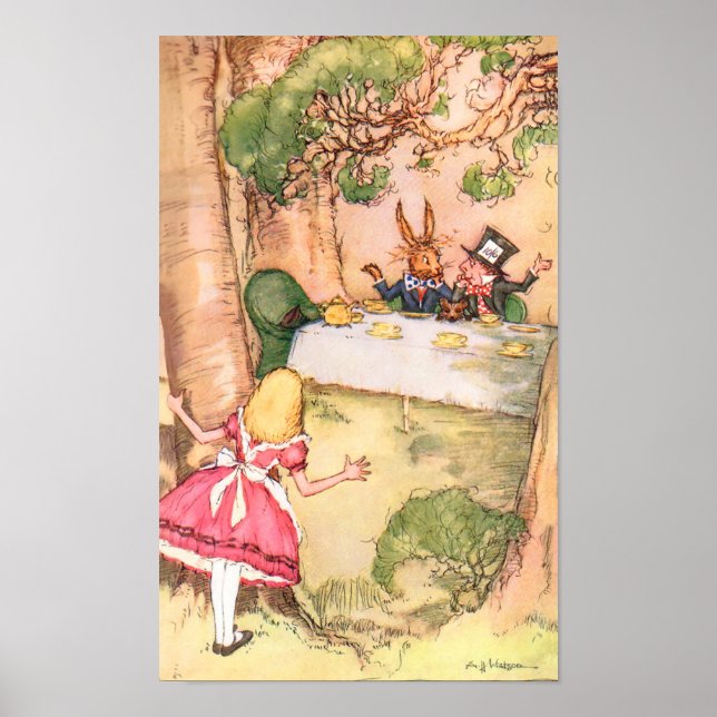 Poster Tea Party 4 (Devant)