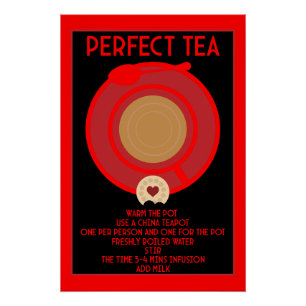 Poster Tea Wall Art