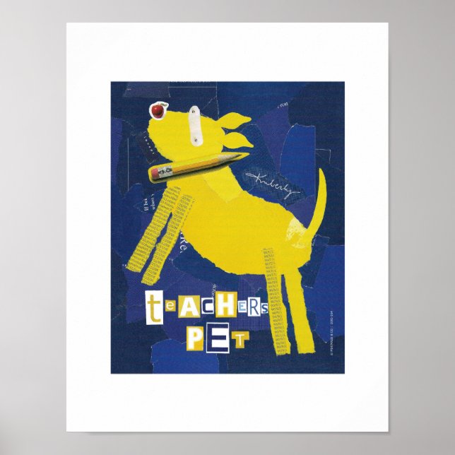 Poster Teachers Pet Print (Devant)