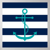 Teal Anchor