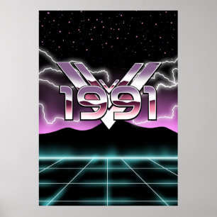 Poster Tech noir 1991