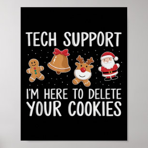 Poster Tech Support Je suis ici pour supprimer vos cookie