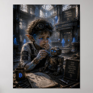 Poster Technicien en Excitement / Robotique / Banque