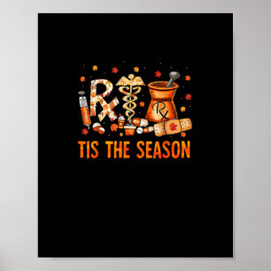Poster Technicien Thème Automnal C'est La Saison