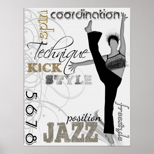Poster Technique de jazz (Devant)