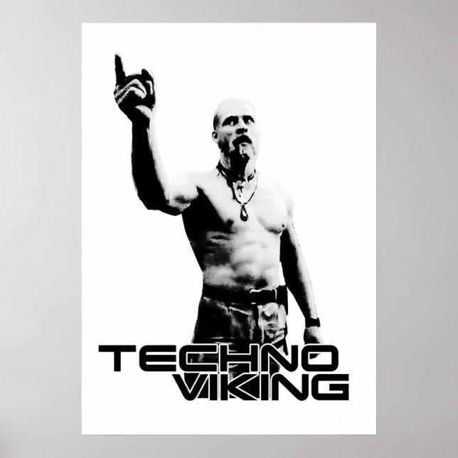 Poster Techno Viking  (Devant)