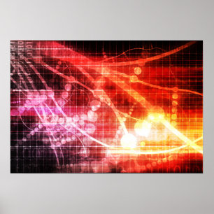 Poster Technologie de l'auto-apprentissage Intelligence a