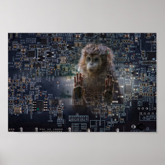 Poster Technologie et nature.