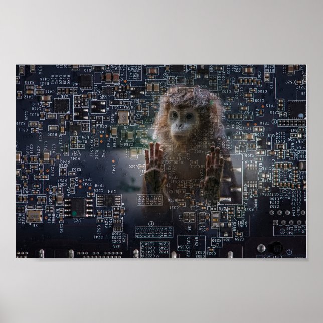 Poster Technologie et nature. (Devant)