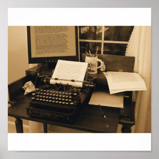 Poster Technologie Retro