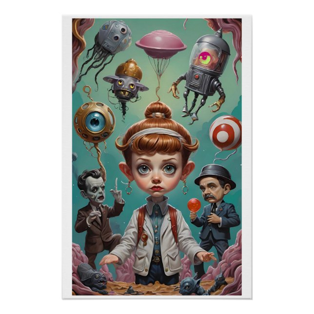 Poster Technomancie récursive (Devant)