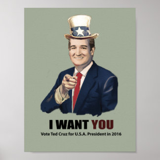 Poster Ted Cruz