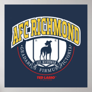 Poster Ted Lasso AFC Richmond Athletic Circle Badge