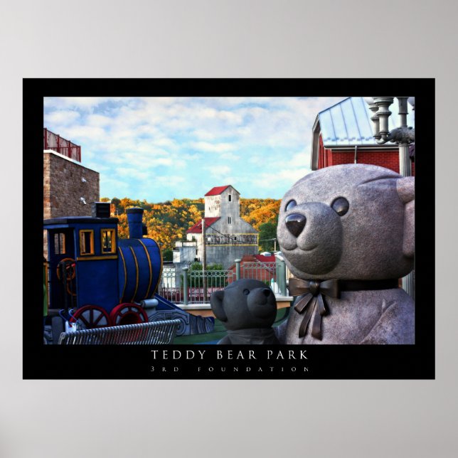 Poster Teddy Bear Park (Devant)