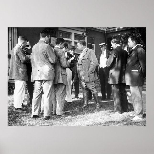 Poster Teddy Roosevelt, 1912 (Devant)