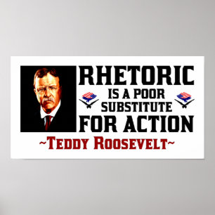 Poster Teddy Roosevelt : Un moment pour l'action