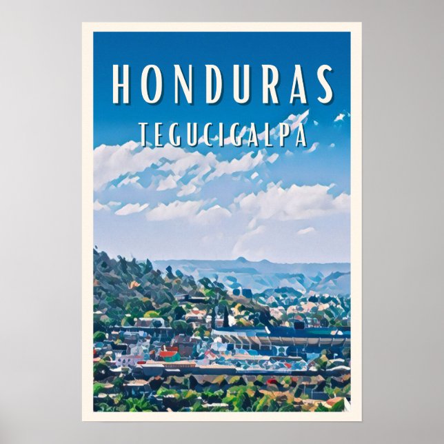 Poster Tegucigalpa : entre histoire et modernité (Devant)