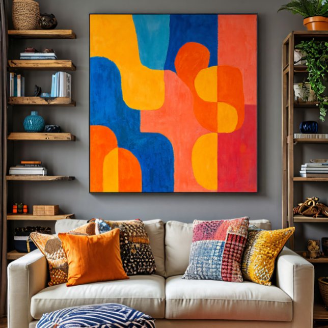 Poster teintes du milieu du siècle (Créateur téléchargé)