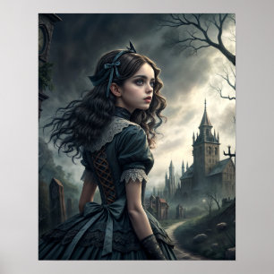 Poster téléchargeable Gothic Alice au pays des merveilles