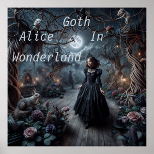 Poster téléchargeable Gothic Alice au pays des merveilles