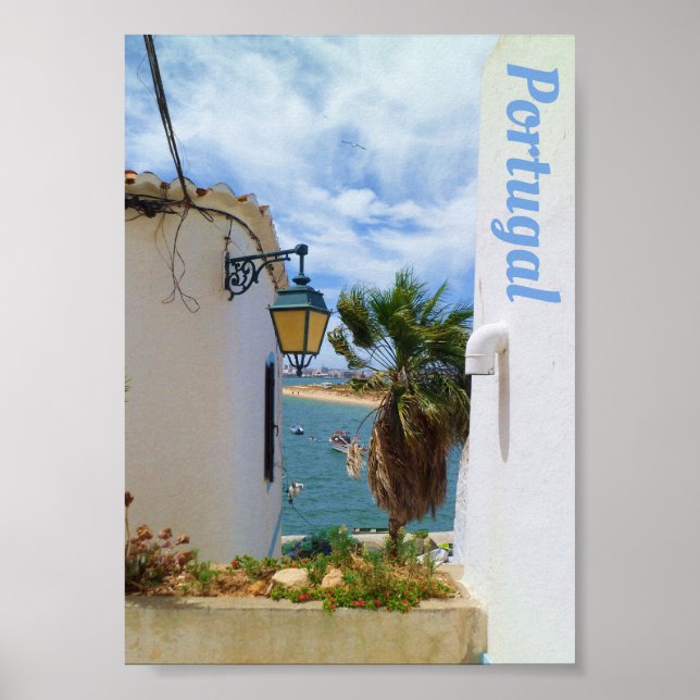 Poster Téléchargeable Portugal Coastal Scene (Devant)