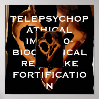 Poster TELEPSYCHOPATHIQUE IMMUNO-BIOCHIMIQUE RE... Affich