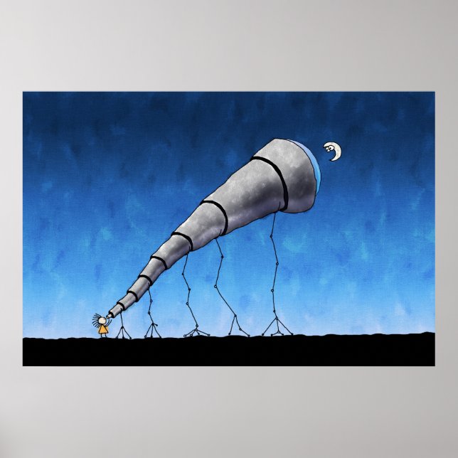 Poster Télescope (Devant)