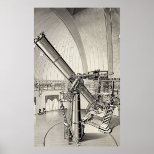 Poster Téléscope de Collection
