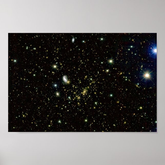 Poster Télescope spatial Hubble Champ profond (Devant)