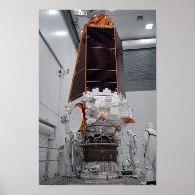 Poster télescope spatial Kepler NASA (Devant)