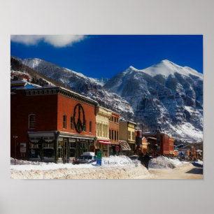 Poster Telluride, Colorado photo paysage