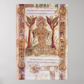 Poster Tellus, de Exultet I, c.1030