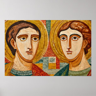 Poster Témoin de guérison de Cosmas et Damian