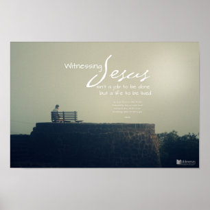 Poster Témoin de Jésus
