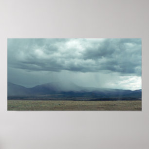 Poster Tempête Au-Dessus Des Montagnes Rocheuses, Colorad