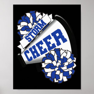 Poster Tempête Cheer Ck Pour l'école Esprit de Cheerleadi