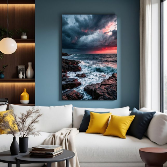 Poster Tempête cramoisie (Créateur téléchargé)