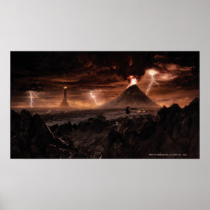 Poster Tempête de la foudre de Mordor