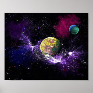 Poster Tempête de l'énergie (10x8)