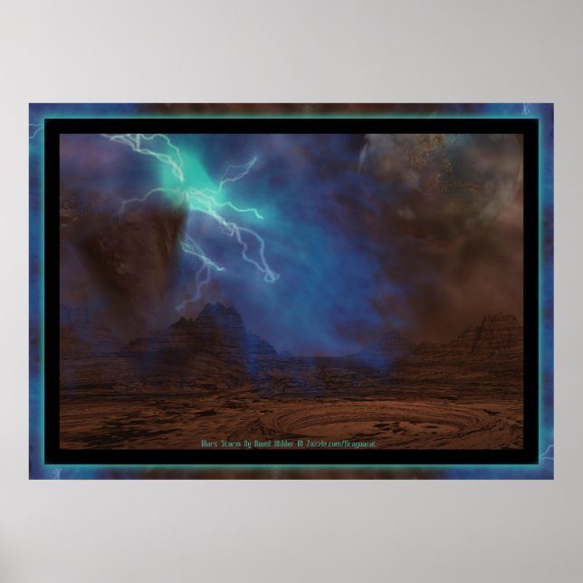 Poster Tempête de Mars (Devant)