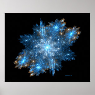 Poster Tempête de neige (20x16)