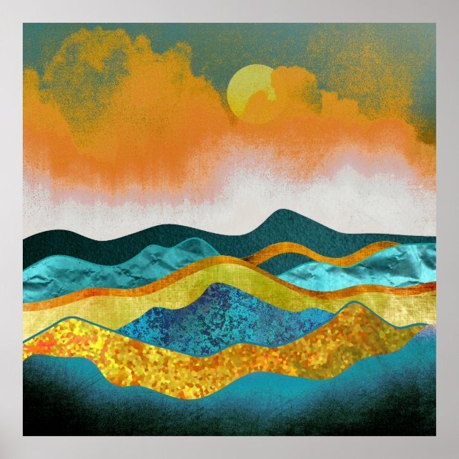 Poster Tempête de pluie (Devant)