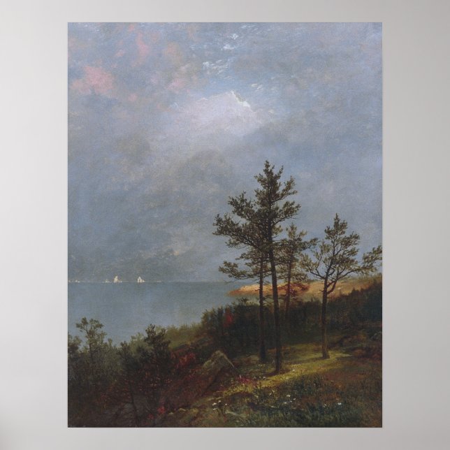 Poster Tempête de rassemblement dans le détroit de Long I (Devant)